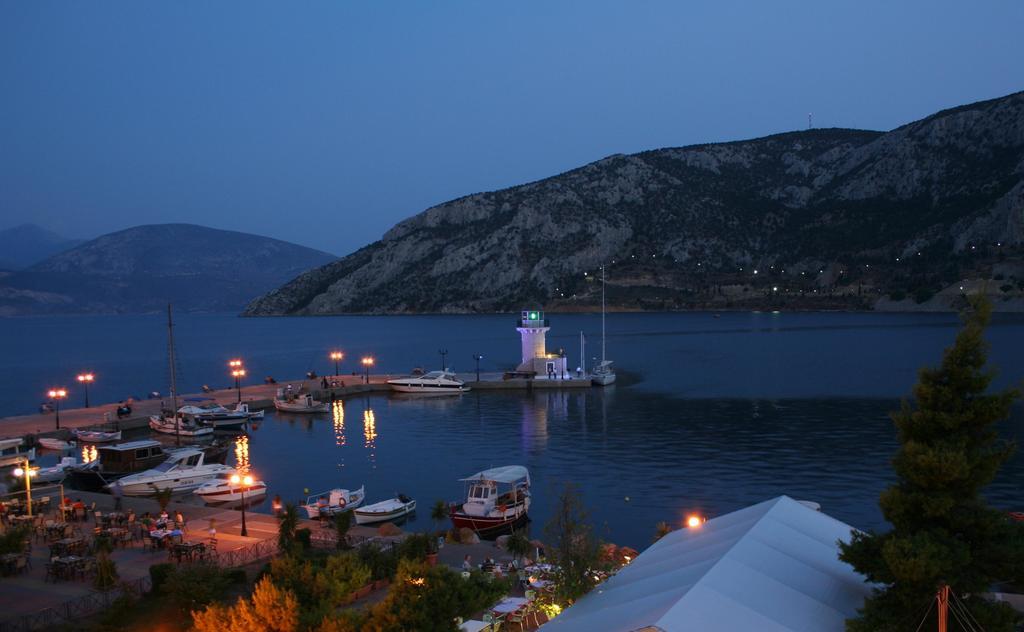 Iridanos Otel Antikyra Dış mekan fotoğraf